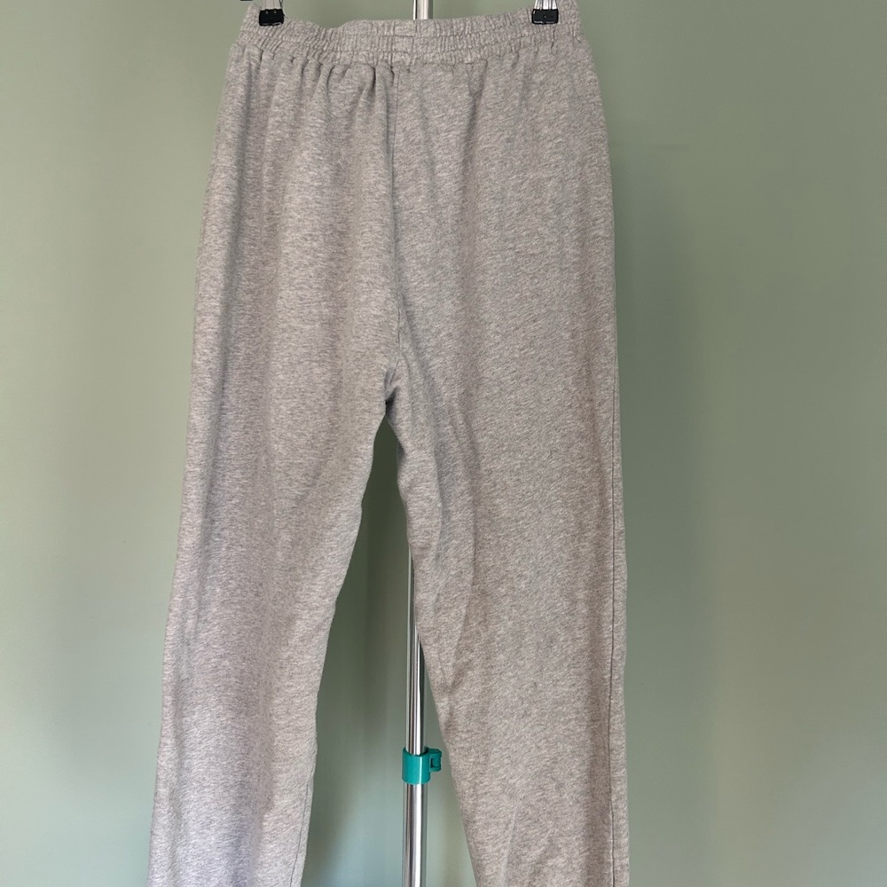 SHEIN Gray Jogger Sweatpants with Butterfly Accents - Picture 2 of 3